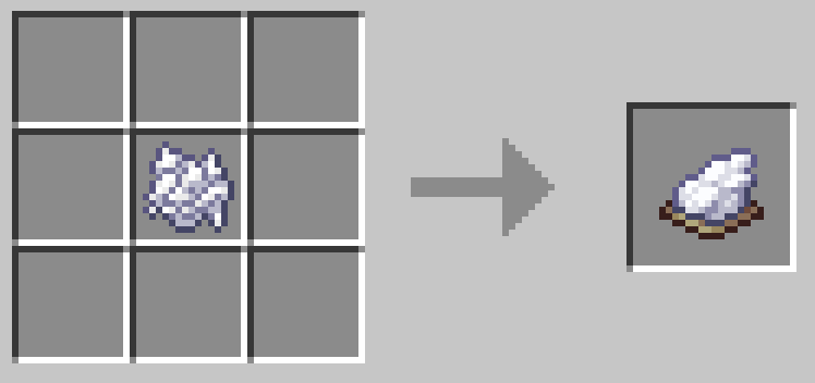 骨粉1つで白色の染料が1つできる