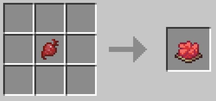 ビートルート1つで赤色の染料1つができる