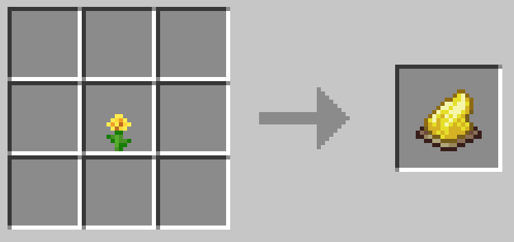 たんぽぽ1つで黄色の染料1つができる