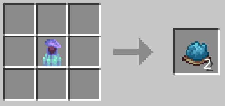 ウツボカズラ1つで青緑色の染料2つができる